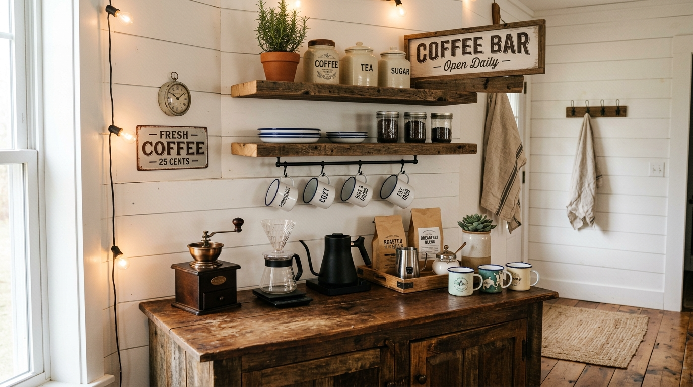 Keep the coffee bar consistent day to day
